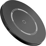 Изображение Беспроводное Wireless ЗУ Baseus WXJK-E01 Black, USB питание, Simple Magnetic #7 Фото Беспроводное Wireless ЗУ Baseus WXJK-E01 Black, USB питание, Simple Magnetic #7