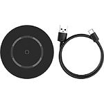 Изображение Беспроводное Wireless ЗУ Baseus WXJK-E01 Black, USB питание, Simple Magnetic #6 Фото Беспроводное Wireless ЗУ Baseus WXJK-E01 Black, USB питание, Simple Magnetic #6