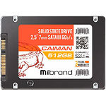 Изображение SSD Mibrand Caiman 512Gb 2.5" 7mm SATA III (MI2.5SSD/CA512GB) Bulk Фото SSD Mibrand Caiman 512Gb 2.5" 7mm SATA III (MI2.5SSD/CA512GB) Bulk