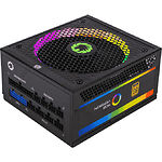 Изображение Блок питания GAMEMAX RGB-1050 PRO 1050W модульный, 80Plus GOLD, ARGB ring fan 140 Фото Блок питания GAMEMAX RGB-1050 PRO 1050W модульный, 80Plus GOLD, ARGB ring fan 140