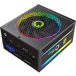 Изображение Блок питания GAMEMAX RGB-1050 PRO 1050W модульный, 80Plus GOLD, ARGB ring fan 140 #9 Фото Блок питания GAMEMAX RGB-1050 PRO 1050W модульный, 80Plus GOLD, ARGB ring fan 140 #9