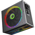 Изображение Блок питания GAMEMAX RGB-1050 PRO 1050W модульный, 80Plus GOLD, ARGB ring fan 140 #7 Фото Блок питания GAMEMAX RGB-1050 PRO 1050W модульный, 80Plus GOLD, ARGB ring fan 140 #7