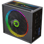 Изображение Блок питания GAMEMAX RGB-1050 PRO 1050W модульный, 80Plus GOLD, ARGB ring fan 140 #6 Фото Блок питания GAMEMAX RGB-1050 PRO 1050W модульный, 80Plus GOLD, ARGB ring fan 140 #6