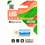 Фото USB Flash - 4GB (Mibrand Cougar Blue MI2.0/CU4P1U) #1
