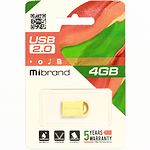 Фото USB Flash - 4GB (Mibrand lynx Gold MI2.0/LY4M2G) #2
