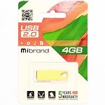 Изображение USB Flash - 4GB (Mibrand Taipan Gold MI2.0/TA4U2G) #1 Фото USB Flash - 4GB (Mibrand Taipan Gold MI2.0/TA4U2G) #1