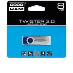 Изображение USB Flash - 8GB (GOODRAM TWISTER UTS2 Blue UTS2-0080B0R11) #3 Фото USB Flash - 8GB (GOODRAM TWISTER UTS2 Blue UTS2-0080B0R11) #3