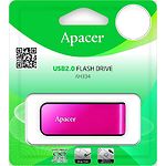 Фото USB Flash 16Gb Apacer AH334 Pink (AP16GAH334P-1) #3