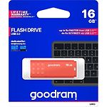 Изображение USB Flash 16GB GOODRAM UME3 Orange USB 3.0 (UME3-0160O0R11) #1 Фото USB Flash 16GB GOODRAM UME3 Orange USB 3.0 (UME3-0160O0R11) #1