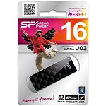 Изображение USB Flash 16Gb SILICON POWER ULTIMA U03 Black (SP016GBUF2U03V1K) #1 Фото USB Flash 16Gb SILICON POWER ULTIMA U03 Black (SP016GBUF2U03V1K) #1