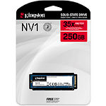 Фото SSD Kingston NV1 250GB M.2 2280 NVMe PCIe3.0 x4 (SNVS/250G) 2100/1100 МБ/с #2