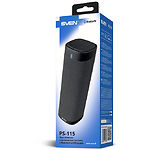 Изображение SVEN PS-115 (black) портативная система 2x5Вт, Li-Ion аккумулятор, USB, microSD,FM,BT #2 Фото SVEN PS-115 (black) портативная система 2x5Вт, Li-Ion аккумулятор, USB, microSD,FM,BT #2