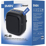 Изображение SVEN PS-48 (black) портативная система 5Вт, Li-Ion аккумулятор, USB, microSD,FM,BT #1 Фото SVEN PS-48 (black) портативная система 5Вт, Li-Ion аккумулятор, USB, microSD,FM,BT #1