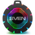 Изображение SVEN PS-95 (black) портативная система 7Вт, Li-Ion аккумулятор, BT, IPx7, RGB #9 Фото SVEN PS-95 (black) портативная система 7Вт, Li-Ion аккумулятор, BT, IPx7, RGB #9