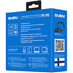 Изображение SVEN PS-95 (black) портативная система 7Вт, Li-Ion аккумулятор, BT, IPx7, RGB #1 Фото SVEN PS-95 (black) портативная система 7Вт, Li-Ion аккумулятор, BT, IPx7, RGB #1