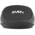 Изображение Мышка SVEN RX-560SW Wireless black, Silent USB, 5 key, 1 Wheel, 1600dpi #2 Фото Мышка SVEN RX-560SW Wireless black, Silent USB, 5 key, 1 Wheel, 1600dpi #2