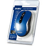 Изображение Мышка SVEN RX-560SW Wireless (blue) Silent USB, 5 key, 1 Wheel, 1600dpi #1 Фото Мышка SVEN RX-560SW Wireless (blue) Silent USB, 5 key, 1 Wheel, 1600dpi #1