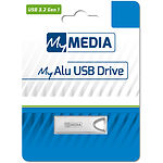 Фото USB Flash 16Gb MyMedia MyAlu by Verbatim {69275} USB 3.2 Silver #1