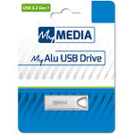 Фото USB Flash 64Gb MyMedia MyAlu by Verbatim {69277} USB 3.2 Silver #1
