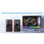 Изображение Акустическая система F&D R60BT, 2.0, 2*60W speaker, ДУ, OPTIC, Bluetooth 4.0 #1 Фото Акустическая система F&D R60BT, 2.0, 2*60W speaker, ДУ, OPTIC, Bluetooth 4.0 #1