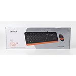 Фото Клавиатура+мышь A4tech F1010 Fstyler Black+ Orange, USB #1
