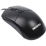 Мышь компьютерная Maxxter Mc-4B01 оптическая, USB, черная - фото