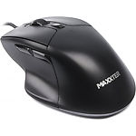 Мышь компьютерная Maxxter Mc-6B01 оптическая, USB, черная - фото