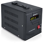 Фото Стабилизатор REAL-EL STAB ENERGY-2000 (EL122400013), black, 2000VA (1600Вт), LCD, 2 евророзетки #5