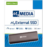 Фото SSD MyMedia (by Verbatim) 128Gb External USB3.2 Type-C (69283) 520/400Mb/s #2