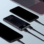 Изображение Внешний аккумулятор Power Bank RivaCase RIVAPOWER VA2540, 10000mAh, QC/PD, 20W, Black #1 Фото Внешний аккумулятор Power Bank RivaCase RIVAPOWER VA2540, 10000mAh, QC/PD, 20W, Black #1