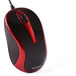 Изображение Мышка A4tech N-350-2 (Red+Black) V-Track USB, 1000dpi, 4D колесо #3 Фото Мышка A4tech N-350-2 (Red+Black) V-Track USB, 1000dpi, 4D колесо #3