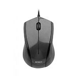 Изображение Мышка A4tech N-400-1 (Серая глянцевая) Фото Мышка A4tech N-400-1 (Серая глянцевая)