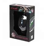 Фото Мышка Gembird MUSG-001-G Оптическая игровая мышь, USB интерфейс, зеленый цвет #1