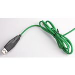 Изображение Мышка Gembird MUSG-003-G Оптическая игровая мышь, USB интерфейс, зеленый цвет #3 Фото Мышка Gembird MUSG-003-G Оптическая игровая мышь, USB интерфейс, зеленый цвет #3