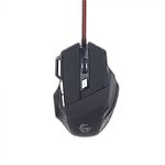 Изображение Мышка Gembird MUSG-02 Оптическая игровая мышь, USB интерфейс, черный цвет #11 Фото Мышка Gembird MUSG-02 Оптическая игровая мышь, USB интерфейс, черный цвет #11