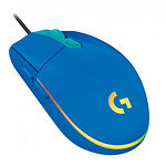 Фото Мышка Logitech Gaming Mouse G102 Lightsync Blue USB (910-005801) #2