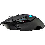 Изображение Мышка Logitech Gaming Mouse Wireless G502 Lightspeed Black (910-005567) #4 Фото Мышка Logitech Gaming Mouse Wireless G502 Lightspeed Black (910-005567) #4