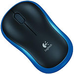 Изображение Мышка Logitech M185 Wireless, black-blue (910-002239) #3 Фото Мышка Logitech M185 Wireless, black-blue (910-002239) #3