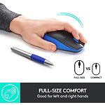 Изображение Мышка Logitech M190 Wireless Mouse Mid Blue (910-005907) #3 Фото Мышка Logitech M190 Wireless Mouse Mid Blue (910-005907) #3