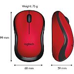 Изображение Мышка Logitech M220 Wireless Silent Mouse RED (910-004880) #1 Фото Мышка Logitech M220 Wireless Silent Mouse RED (910-004880) #1