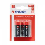 Фото Батарейка Verbatim (49922) C-LR14 ALKALINE (2 шт/blister)