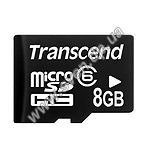 Изображение microSD HC 8GB Transcend (TS8GUSDC6, без переходника) Фото microSD HC 8GB Transcend (TS8GUSDC6, без переходника)