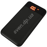 Изображение Внешний аккумулятор Power Bank Smartfortec PBK-12000-N black 12000mAh, LCD-экран 2*USB-порт Фото Внешний аккумулятор Power Bank Smartfortec PBK-12000-N black 12000mAh, LCD-экран 2*USB-порт