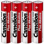 Фото Батарейка CAMELION LR03-BP4 Plus Alkaline Red AAA (4260033150042) 4шт/blister