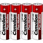 Фото Батарейка CAMELION LR6-BP4 Plus Alkaline Red AA (4260033150028) 4шт/blister