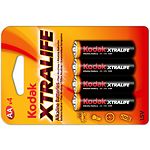 Изображение Батарейка KODAK LR03 (30411784/В) XTRALIFE, Тип AAA, 4шт/pack #1 Фото Батарейка KODAK LR03 (30411784/В) XTRALIFE, Тип AAA, 4шт/pack #1