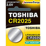 Изображение Батарейка TOSHIBA CR2025 BP Lithium 3V (00152702) (5шт/Blister) #1 Фото Батарейка TOSHIBA CR2025 BP Lithium 3V (00152702) (5шт/Blister) #1