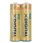Изображение Батарейка X-Digital LR06 (LR6-2B / LR06 BC2) Alkaline AA, блистер 2шт #1 Фото Батарейка X-Digital LR06 (LR6-2B / LR06 BC2) Alkaline AA, блистер 2шт #1