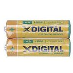 Изображение Батарейка X-Digital LR06 SH2 (LR6-20S) Tray Alkaline AA, 2шт/уп #1 Фото Батарейка X-Digital LR06 SH2 (LR6-20S) Tray Alkaline AA, 2шт/уп #1