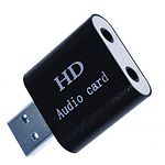 Фото Sound Card Dynamode USB-SOUND7-ALU Black (USB 8 (7.1) каналов) #4